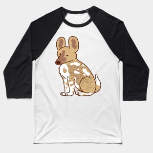 African Wild Dog Baseball T-Shirt